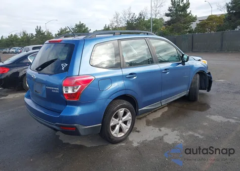 2015 Subaru Forester 2.5I z USA, uszkodzony, nr VIN JF2SJABC0FH499462